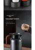 Chen Pi Pu'er Tea Kettle: 316 Stainless Steel with Temperature Display, Engraved Mug & Tea Pot, Heat-Preserving Chamber for Home Use