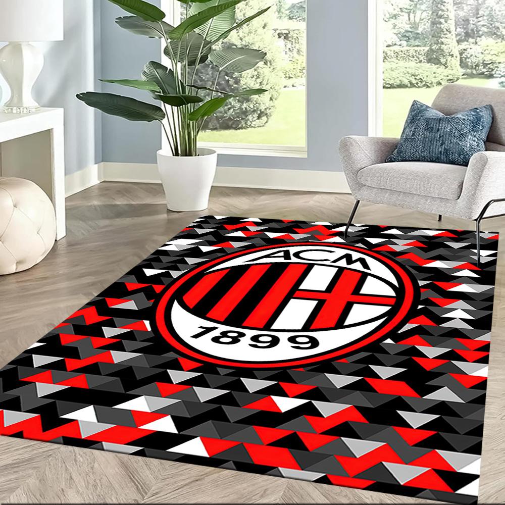 Ac Milan Floor Rug Office Rug Suitable For Study Room Dormitory Bedrooms Living Rooms Antislip Rug Anime Office Decor Gift For Festivals