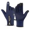 Unisex Vindtette Fiske Jakt Sykkelhansker Vintervarme Berøringsskjerm Glidelås Sykkel Skihansker