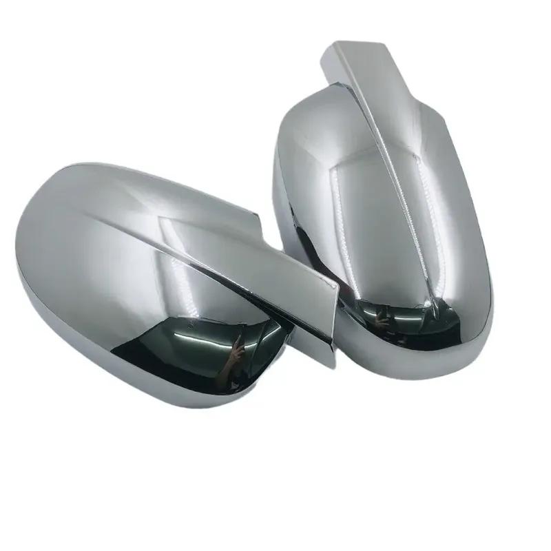 Decoration Door Mirror Cover For Chevrolet Silverado 1500 2500 3500 GMC Sierra Chrome Silver Car Rearview Accessories