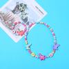 2pcs/Set Fashion Natural Wood Beads Jewelry Cute Animal Pattern Necklace Bracelet For Children Party Jewelry Girl Birthday Gift