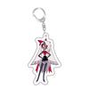 Acrylic Cartoon Anime Pendant Keychains Holder Vaggie Car Key Chain Key Ring Phone Bag Hanging Jewelry Gifts Accessories Alastor