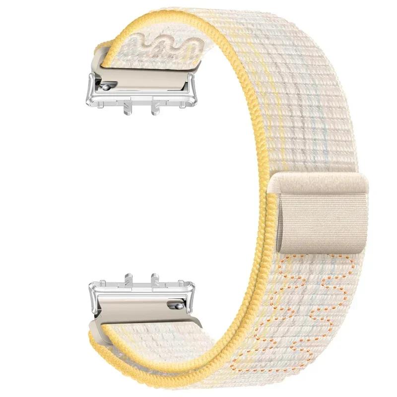 Nylon Loop Strap for Samsung Galaxy Fit 3 Adjustable Elastic Bracelet Watchband for iWatch Samsung Galaxy Fit3 Band Accessories