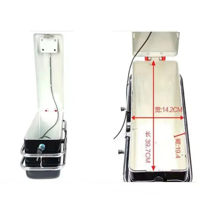 1 Pair 24L Motorcycle Side Boxs Luggage Tank Tail Tool Bag Motorcycle Universal Modified Side Box for Kawasaki/Yamaha/Suzuki