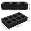 2Pcs Drink Carrier Tray Coffee Cup Holder Tray Takeout Beverage Packing Stand Milk Tea Cup Fixing Holder Spill Prevention