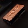 Etui do SAMSUNG Galaxy A56 A36 A26 A16 5G 3D Głowica Krokodyla Flip Case Skóra Naturalna Bydlęca Kieszonka na Karty Magnetyczne Pokrowce