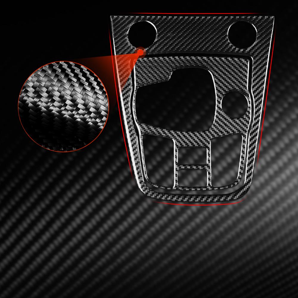 Car Interior Center Console Sticker For Jaguar F-TYPE 2013-2025 Carbon Fiber Gear Shift Panel Cover Frame Trim Accessories