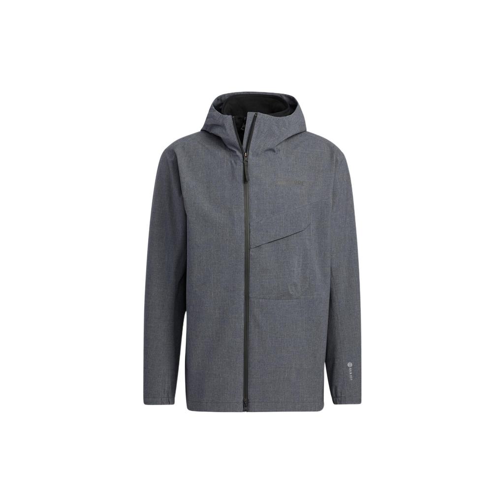 Adidas Jackets Men's Gray Hooded Moderate Other HN2029