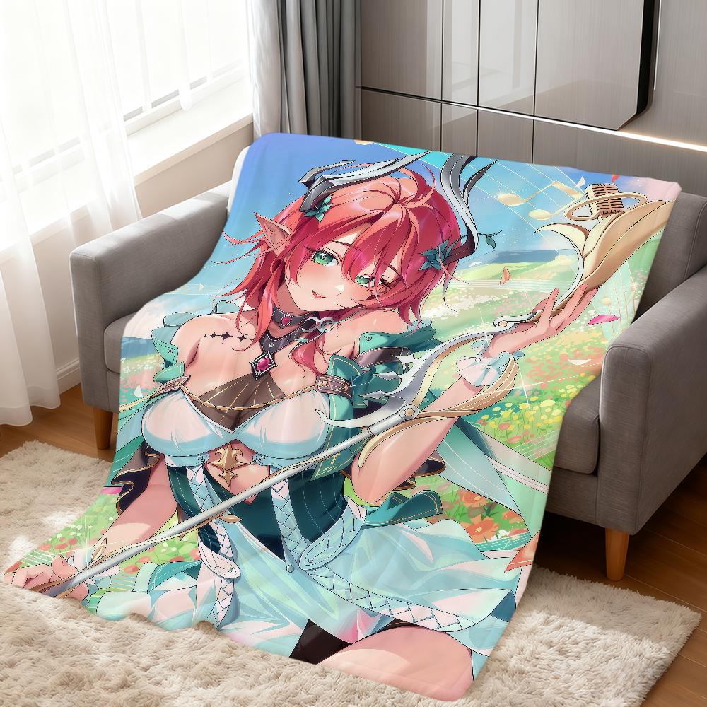 game wuthering waves Ciaccona soft warm plush blanket for dormitory sofa living room pet hogar bedroom gift nap home Flannel