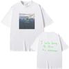 Kanye West “I Hate Being Bi‑Polar It's Awesome” Ye Album Graphic‑Print Unisex Hip‑Hop Crew‑Neck Women And Men T-Shirt