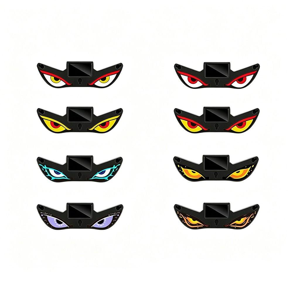 Wireless Solar LED Car Light Suction Cup Devil Eyes Car Light New Car Warning Light