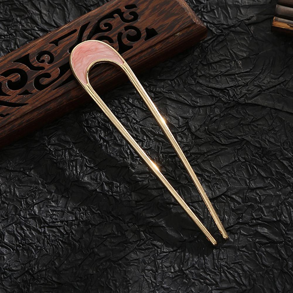 Simple U Shape Hair Clips Bobby Pins for Women Metal Bobby Pins Barrettes Bridal Hairstyle Tools Accessories for Women Bun Maker