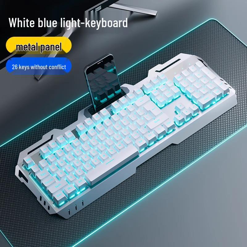 Maverick Mechanical Gaming Keyboard, Mouse, and Headset Set - Wired Esports Peripherals.