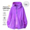 Ice silk sunscreen clothing women's summer 1011 new UPF10 + breathable anti-ultraviolet sunscreen clothing light jacket