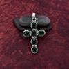 Awesome Chrome Diopside Gemstone Pendant: 925 Sterling Silver Handmade Pendant Necklace Jewelry