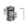1Set Two Head Camera Holder for Various Accessories Offers Full Angle Adjustability for Professional Filming