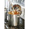 EBM 18-8 Kitchen Pot/Stock Pot, 20cm, with Handle, Silver