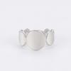 Cazador Open Geometric Round Circle Rings for Women Minimalism Stainless Steel Rings Gold Color Adjustable Wedding Jewelry Gift