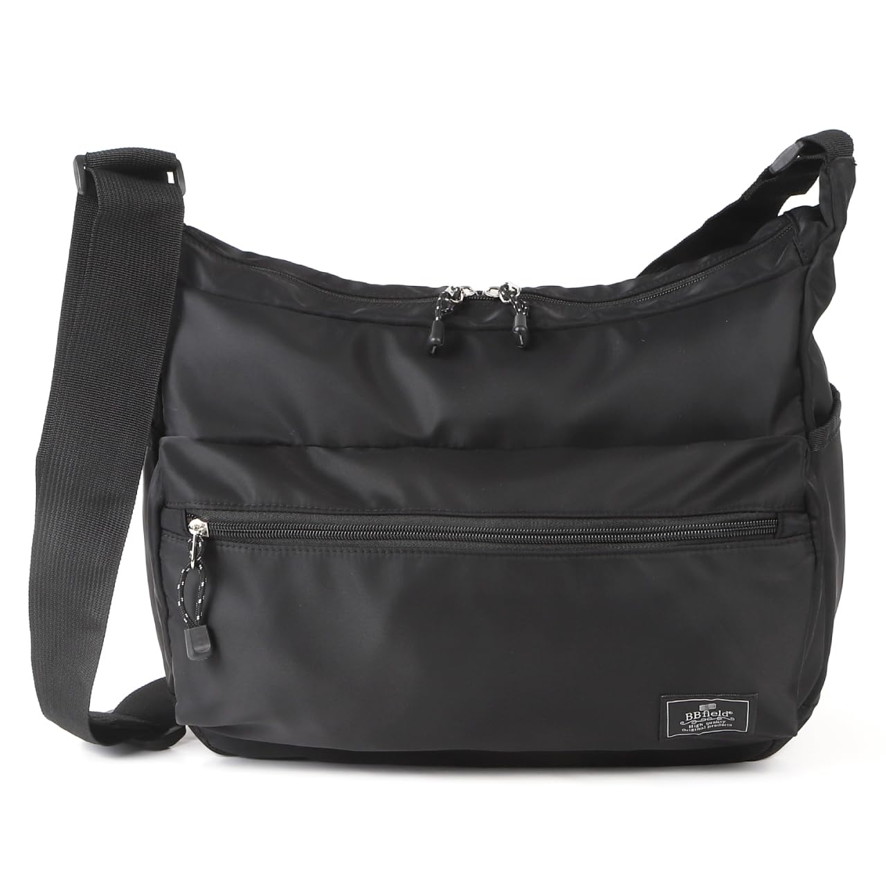 

Shoulder Crossbody Large Water Repellent SM2303 [BB Field] Men s Bag, Bag, Capacity, Lightweight, Nylon, (Black) чорний