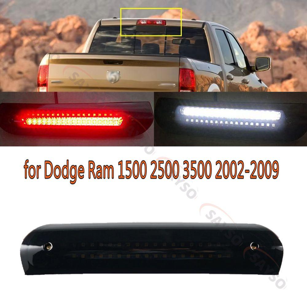 

3-й Третий Верхний Стоп-сигнал Задний Фонарь Светодиодный Дымчатый для Dodge Ram 1500 2500 3500 2009~2018 55372082A Лампа Стоп-сигнала Водонепроницаемый дым