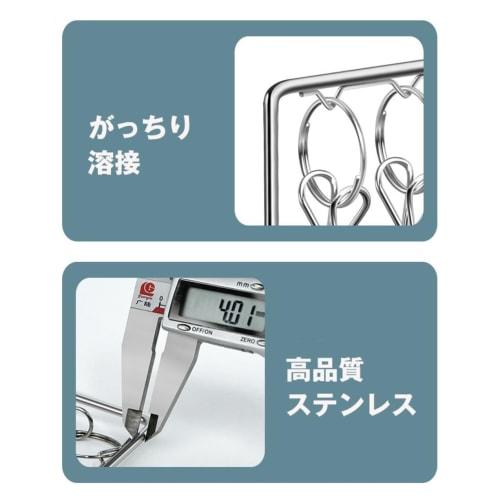 Stainless steel hanger with clothespins, vertical design, for indoor and outdoor drying, socks, underwear, towels, laundry supplies, clothes drying ra