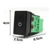 1Pc Car LED Light Front Fog Lamp Power Supply On Off Switch Latching Button For Suzuki SX4 Swift Grand Vitara 2006 - 2012