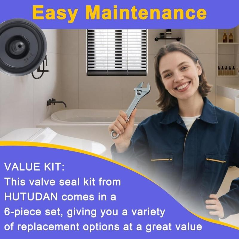 Durability Toilet Tanks Seals To Prevent Water Waste Save Up To 10000 Gallons Annually and Ensure Quiet Operation