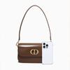 Leather women's bags, high-end envelope bags, trendy women's bags, autumn and winter messenger bags, high-end niche handbags.