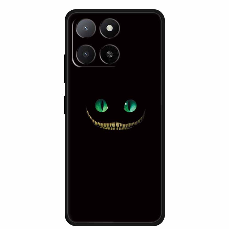 Für ZTE Blade A55 A35 Hülle Tiere Weiches Silikon TPU Handyhüllen Rückseite für ZTE Blade A35 BladeA55 Wolf Stoßfest Cool Capa