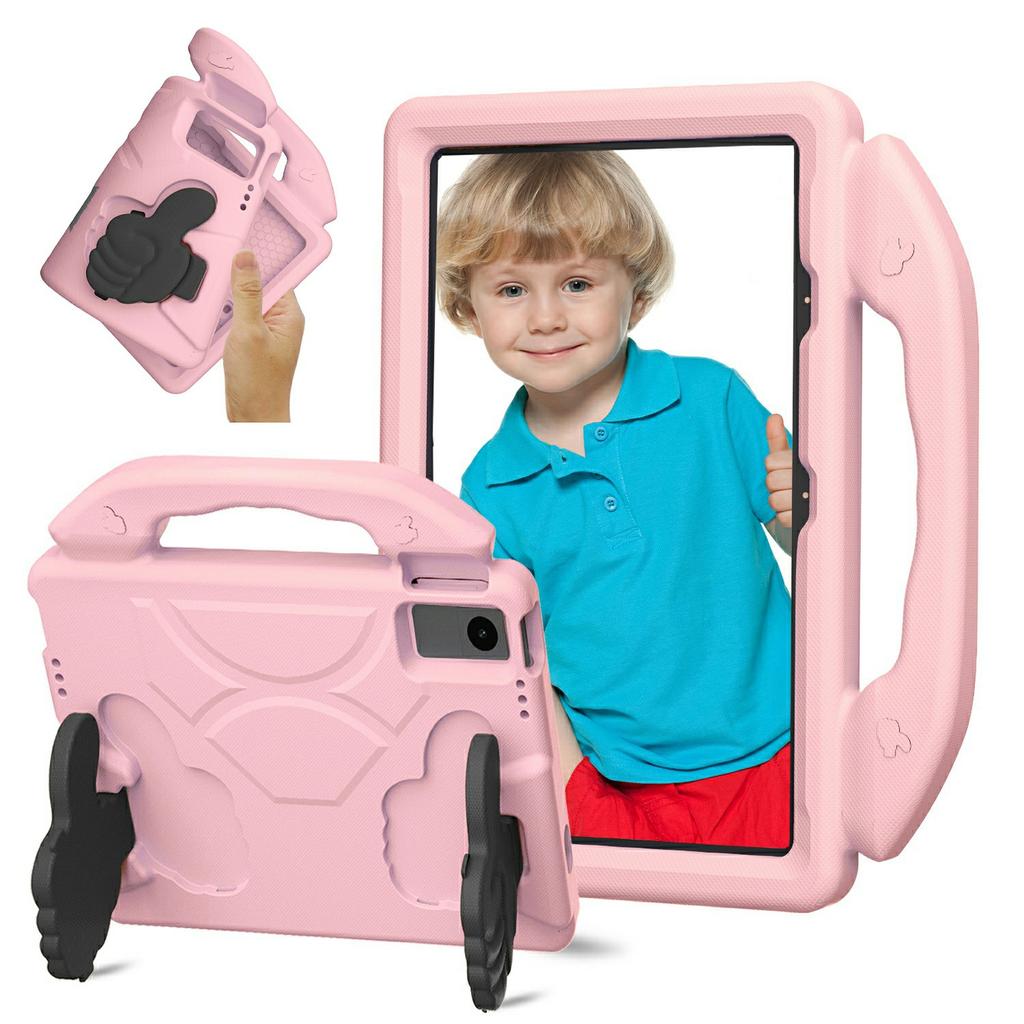 Ultra-Soft EVA Case For Lenovo Tab M10 Plus (3rd Gen)/Tab M10 5G/K10 Pro/Xiaomi Redmi Pad Thumb Kickstand Tablet Cover