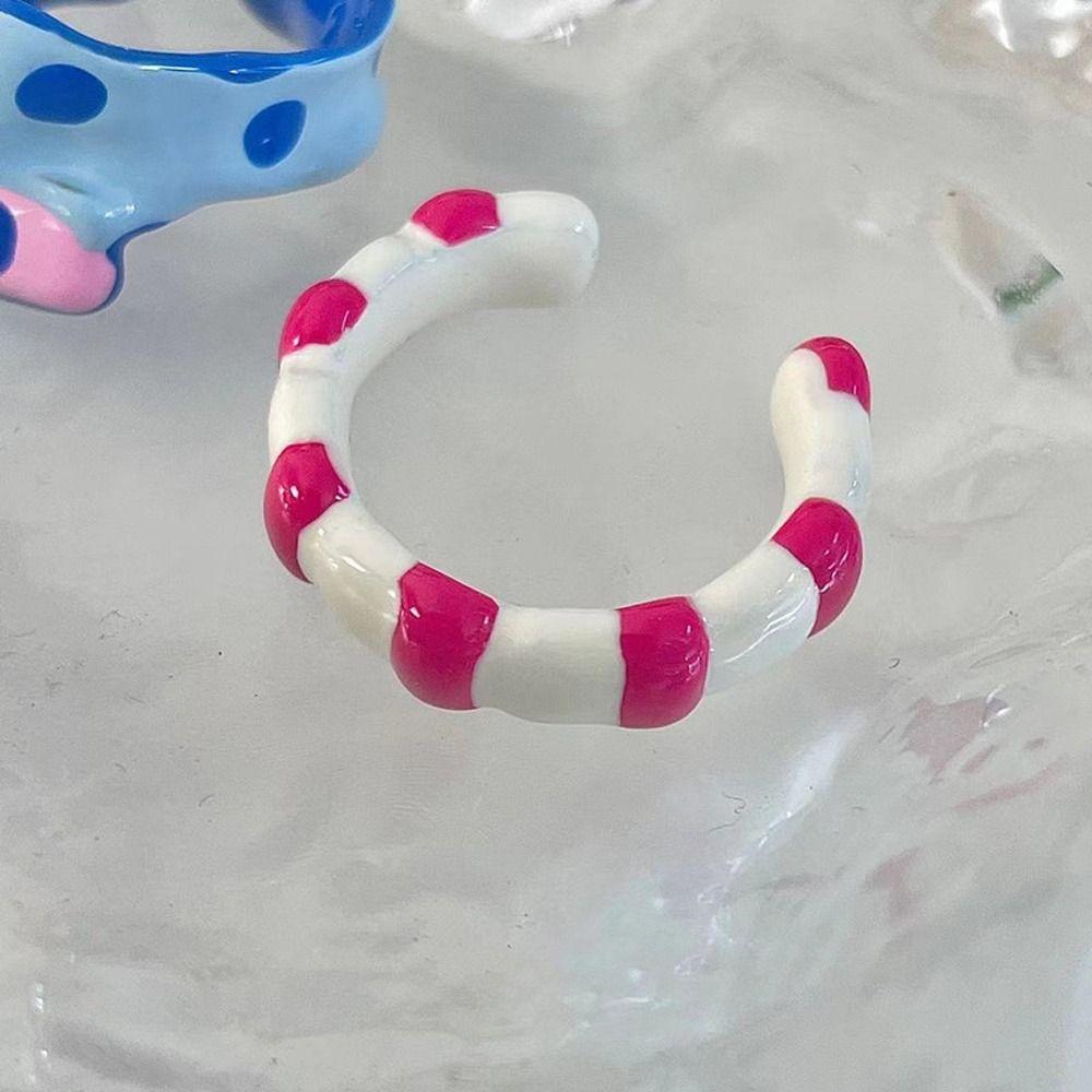Dropping Process Opening Ring Polka Dot Fashion Jewelry Vintage Ring Korean Style Ring Women Ring