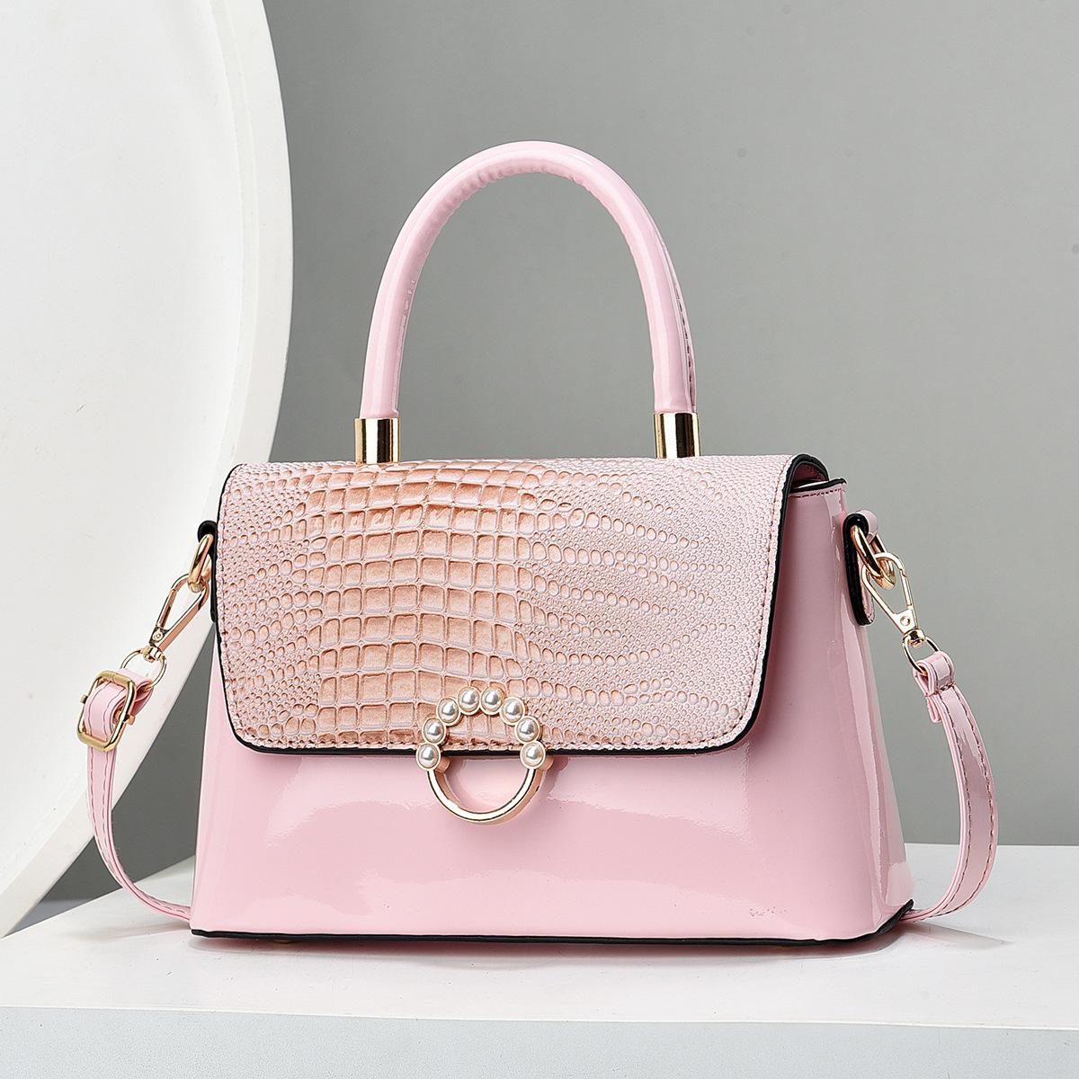 

Модная маленькая квадратная сумка для девочек, милая индивидуальная маленькая сумка-портфель, дизайнерские женские сумки через плечо, сумка для женщин 24x8x16cm