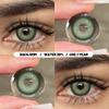 Blue Eye Color Lens 1 Pair Green Colored Pupils for Eyes Natural Fashion Color Contact Lenses Gray Eye Contacts Yearly