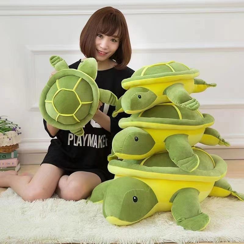 Soft Turtle Doll Plush Toy Simulation Turtle Throw Pillow Doll Turtle Cushion Sofa