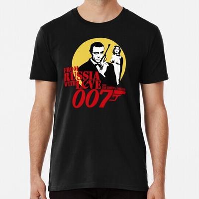 James Bond Agent 007 Sean Connery Design S bis 5XL Hergestellt in den USA T-Shirt Unisex T-Shirt