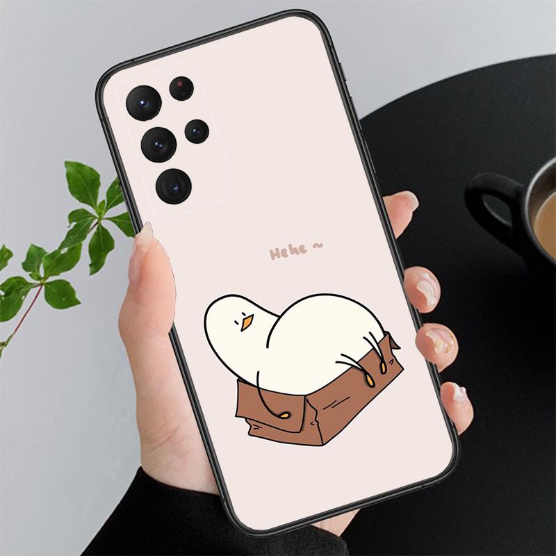 Enten Handyhülle für Samsung S24 S23 S22 S21 S20 Ultra S20 S22 S21 S10E S20 FE S24 Plus