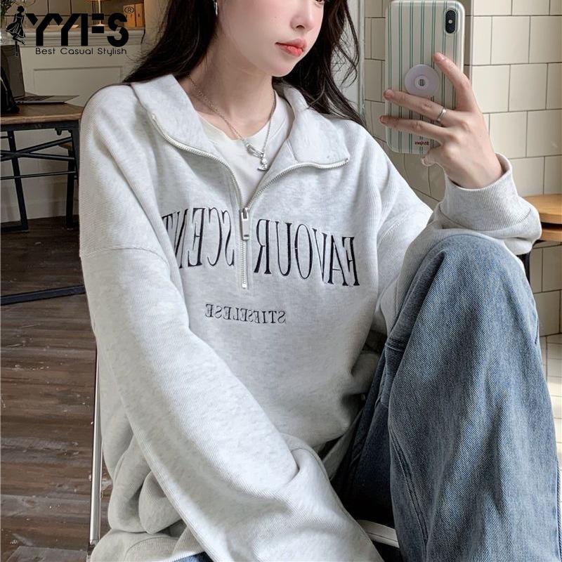 

YYFS Women s Fashion Casual Spring Autumn Long Sleeve High Neck Blouses & Shirts M