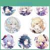Eye-catching Metal Cartoon Animation Brooch Fashion Jewelry Badge From Genshin Impact