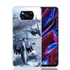Military Aircraft Warship Fighter Case Phone Cover for Xiaomi Redmi Note 10 9 9S 8 8T 7 5 Pro Mi 12T 11T 10T 9T 12 11 Lite A3 A2
