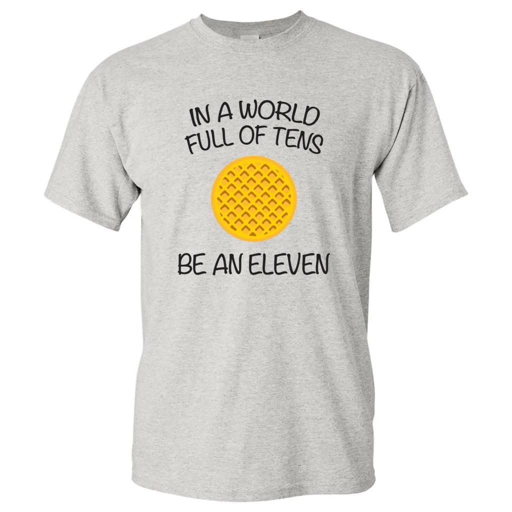 Eine Welt voller Zehnen, sei eine Elf - Lustiges TV Unisex Rundhals Kurzarm T-Shirt