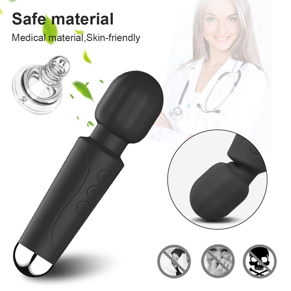 Mini vibradores AV potentes para mujeres, varita mágica, estimulador de clítoris femenino, consolador masajeador, juguetes sexuales, productos para adultos 18