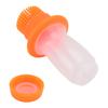 Oil Dispenser Bottle 60ml Food Grade Silicone Squeeze Type Brush Evenly Heat Insulation Cooking Oil