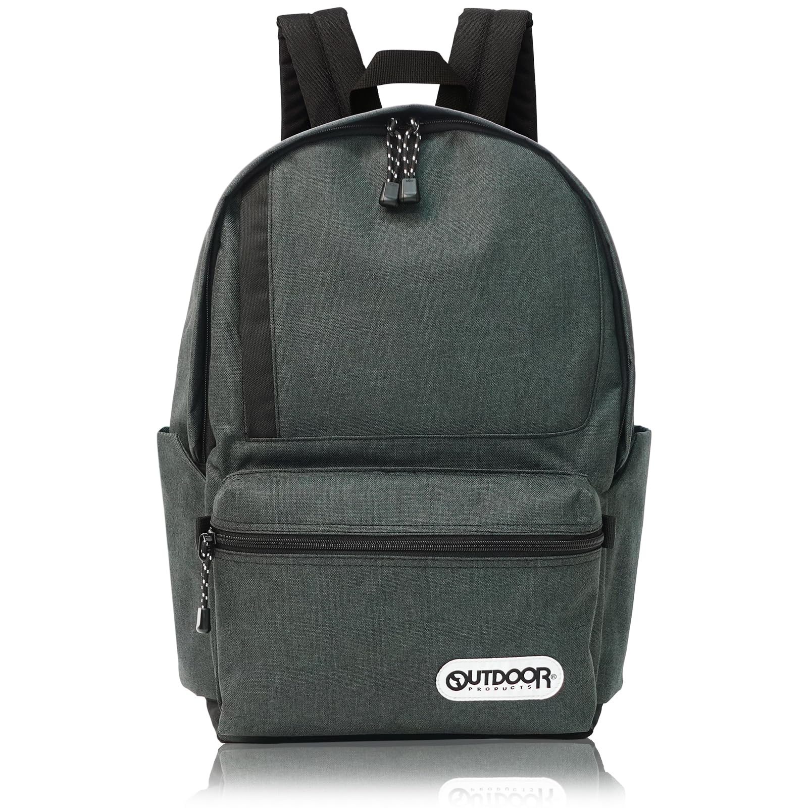 

Чехол для рюкзака с боковым карманом A4 для хранения ПК, пластиковый контейнер для бутылок, большая емкость 23 л, меланжевый черный F [Товары для активного отдыха] Мужская