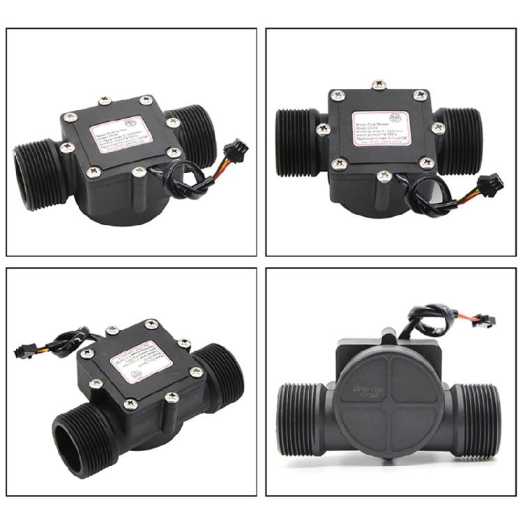 DN32 Water Flow Sensor Flowmeter 2-120L/min Fluidmeter Water Flowmeter