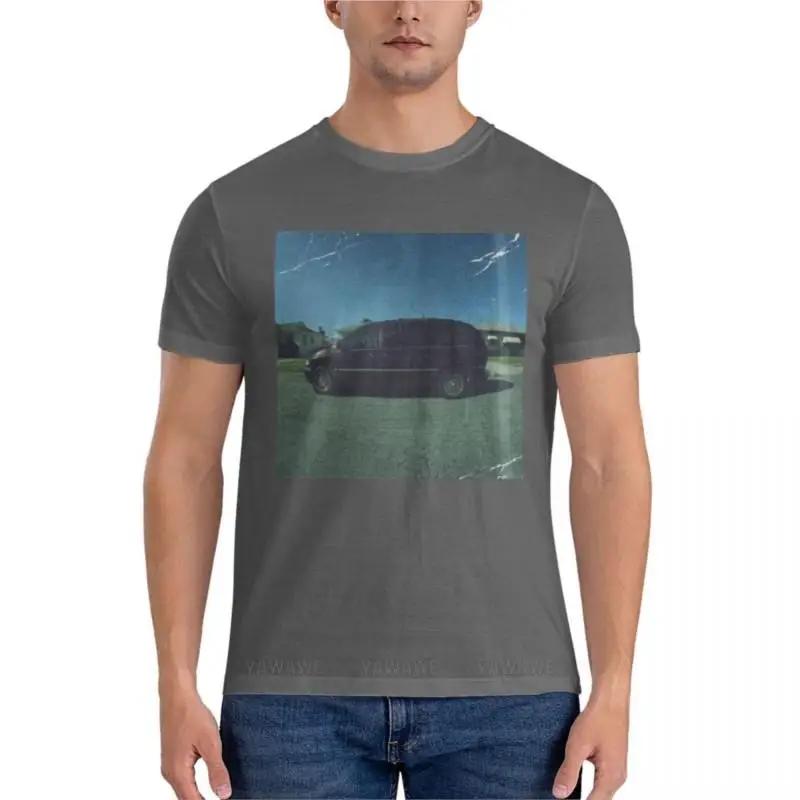 Herren Rundhals T-Shirt Deluxe Figurbetontes T-Shirt schwarze T-Shirts für Männer Vintage T-Shirt Neuauflage T-Shirt
