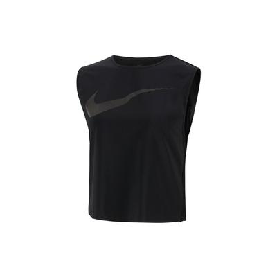 Run Division Pleated Running Vest Women Tops Black CZ2836-010