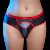 Comfortable Mens Briefs Elastic Glossy Knickers Opening