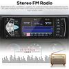 1 Din Car Radio - Podofo - 4.1 Inch HD Screen - Bluetooth - USB - Steering Wheel Remote Control