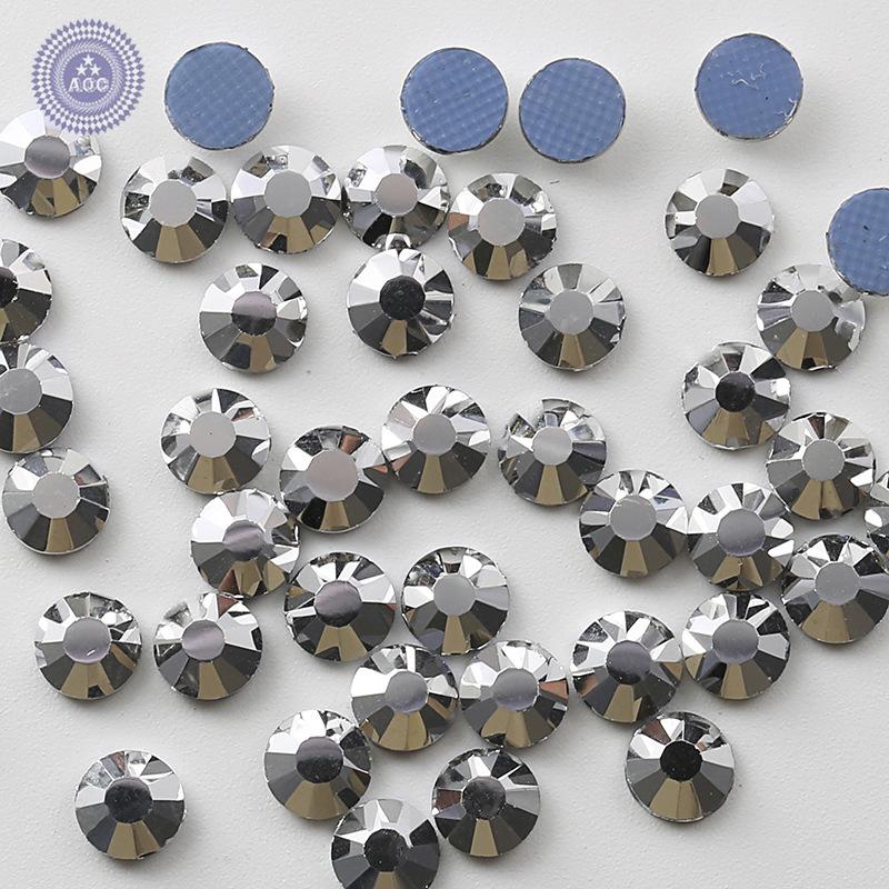 Color Summary Clothes Imitation Austrian Hot Diamond Clothes Diamond Dance Clothing Diamond Xiuhe Clothing Diamond Flat Bottom Diamond Accessories