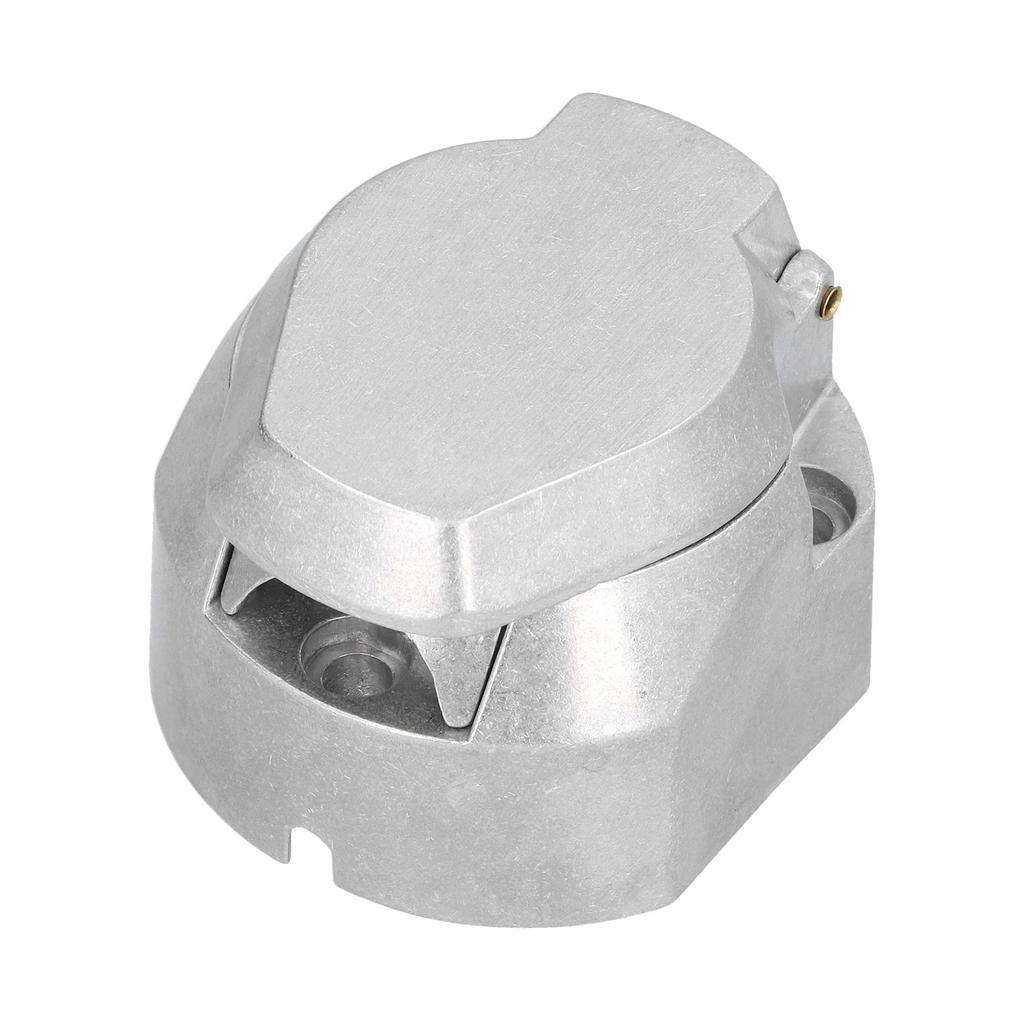 12V 7Pin American Car Connector Round Towbar Towing Wiring Socket for RVs Trailers Commercial Vehicl